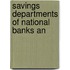 Savings Departments Of National Banks An