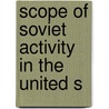 Scope Of Soviet Activity In The United S door United States Congress Judiciary