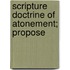 Scripture Doctrine Of Atonement; Propose