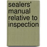 Sealers' Manual Relative To Inspection door Massachusetts Dept of Standards