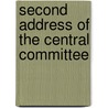 Second Address Of The Central Committee door Whig Party Virginia Fauquier County