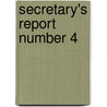Secretary's Report Number 4 by Harvard College Class of 1876