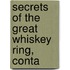 Secrets Of The Great Whiskey Ring, Conta
