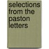 Selections From The Paston Letters