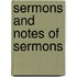 Sermons And Notes Of Sermons