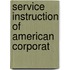 Service Instruction Of American Corporat