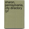 Sharon, Pennsylvania, City Directory (Yr by General Books