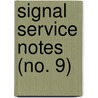 Signal Service Notes (No. 9) door United States Army Signal Corps