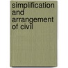 Simplification And Arrangement Of Civil door New York. Legislature. Joint Practice