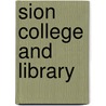 Sion College And Library door Ernest Harold Pearce