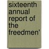 Sixteenth Annual Report Of The Freedmen' door Methodist Episcopal Church Society