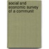 Social And Economic Survey Of A Communit