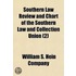 Southern Law Review And Chart Of The Sou