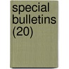 Special Bulletins (20) by New York Dept of Labor