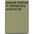 Special Method In Elementary Science For