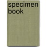 Specimen Book by Firm Farmer