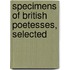Specimens Of British Poetesses, Selected