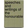 Speeches And Writings Of The Honourable door Pherozeshah Mehta
