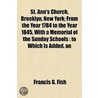 St. Ann's Church, Brooklyn, New York; Fr door Francis G. Fish