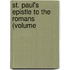 St. Paul's Epistle To The Romans (Volume