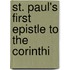 St. Paul's First Epistle To The Corinthi