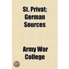 St. Privat; German Sources door Army War College