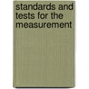 Standards And Tests For The Measurement by National Education Schools