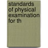 Standards Of Physical Examination For Th door United States. Office Of The General