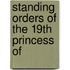 Standing Orders Of The 19th Princess Of