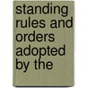 Standing Rules And Orders Adopted By The door Queensland. Parliament. Assembly