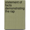 Statement Of Facts Demonstrating The Rap by Joshua Vaughan Himes