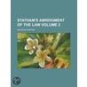 Statham's Abridgment Of The Law door Nicholas Statham