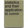 Statistics And Their Application To Comm door A. Lester Boddington