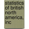 Statistics Of British North America, Inc by Alexander Monroe