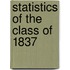 Statistics Of The Class Of 1837