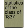 Statistics Of The Class Of 1837 door Yale University Class of 1840