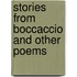 Stories From Boccaccio And Other Poems