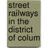 Street Railways In The District Of Colum