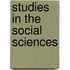 Studies In The Social Sciences