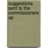 Suggestions Sent To The Commissioners Ap door John Tyrrell