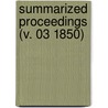 Summarized Proceedings (V. 03 1850) by American Association for the Science
