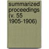 Summarized Proceedings (V. 55 1905-1906) by American Association for the Science