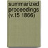 Summarized Proceedings (V.15 1866)
