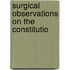 Surgical Observations On The Constitutio