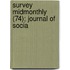 Survey Midmonthly (74); Journal Of Socia