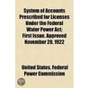 System Of Accounts Prescribed For Licens by United States. Commission