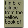 T In B  C Ailnce From The Yellow Book Of door John Strachan