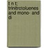 T N T; Trinitrotoluenes And Mono- And Di