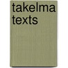 Takelma Texts door Edward Sapir