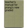Teacher's Manual For Prang's New Graded door General Books